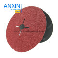 Aluminum Oxide Fiber Disc with Cross Hole